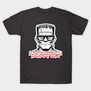 Nerd Frankenstein T-Shirt